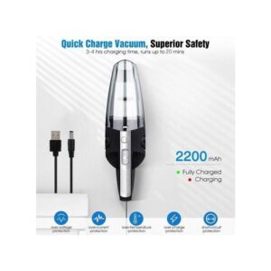 rechargeable cordless wet and dry vacuum cleaner