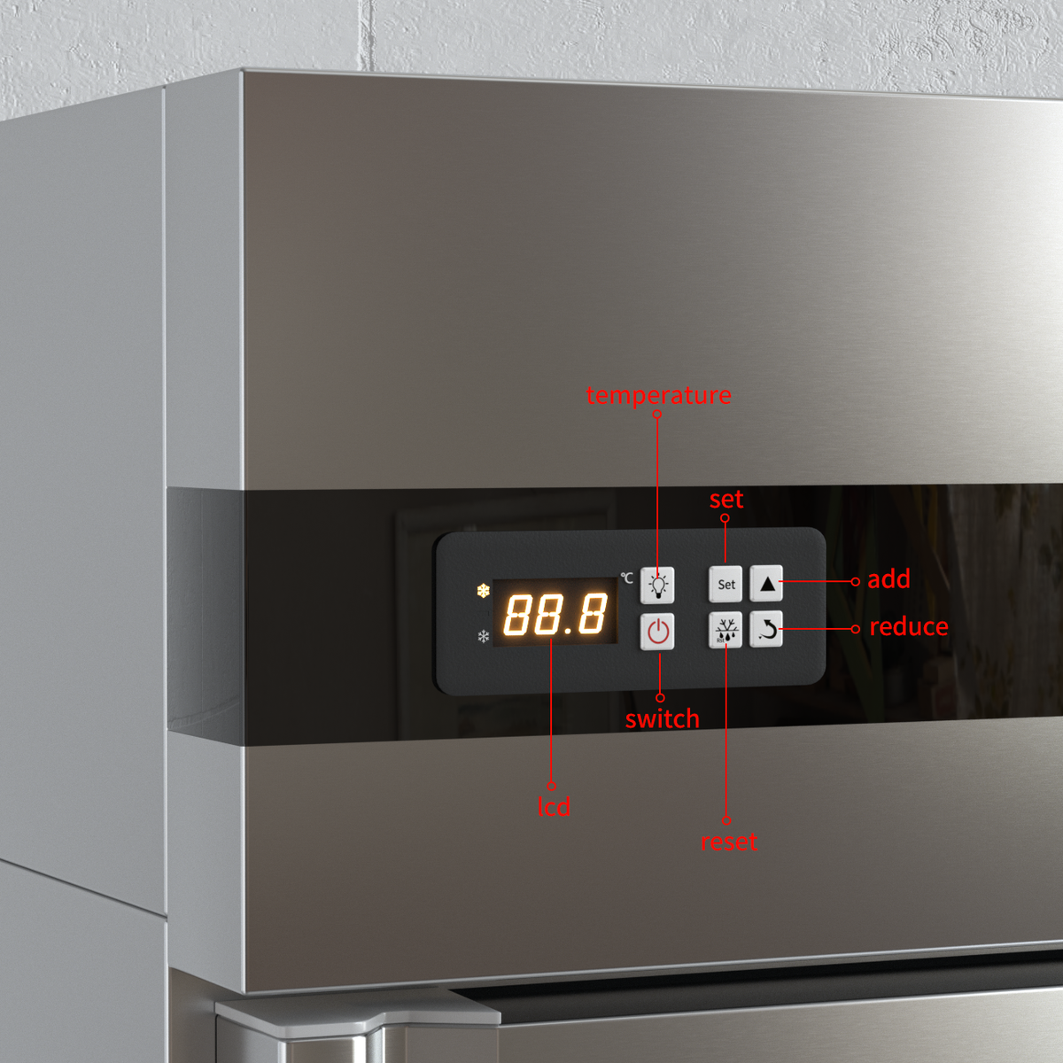 2025 new style 1500l two door dual temperature commercial refrigerator 2025 new style 1500l two door dual temperature commercial refrigerator