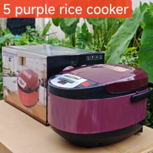 5lrice cooker english electric rice cooker english 5l household smart reservation electric rice cooker factory direct sales